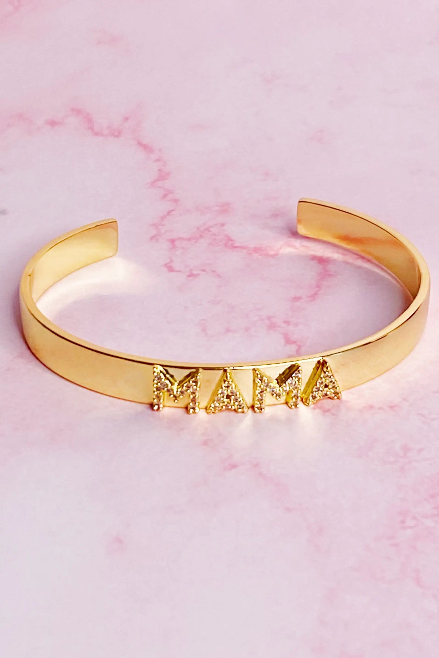 Mama Open Bangle Bracelet
