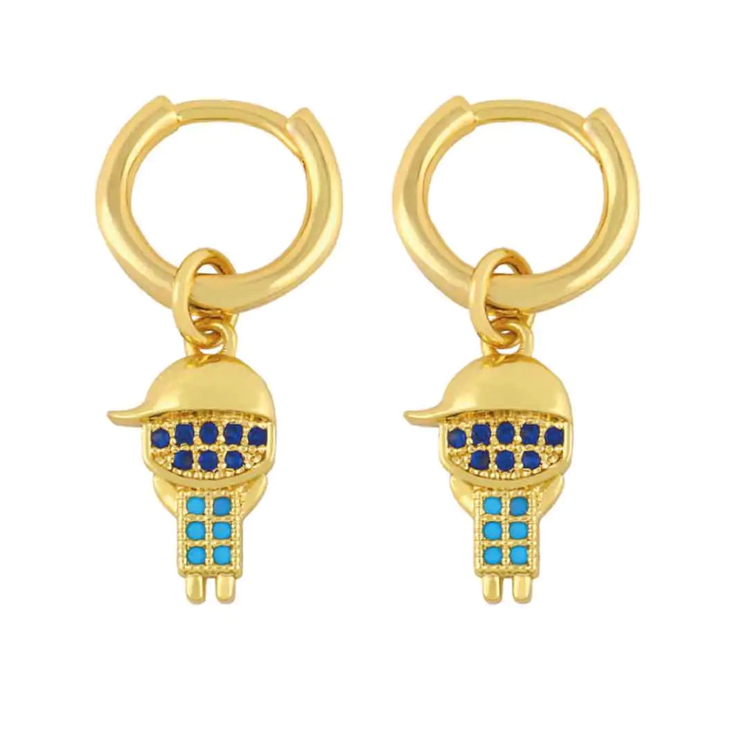 The Kiddos Earrings Boy Girl