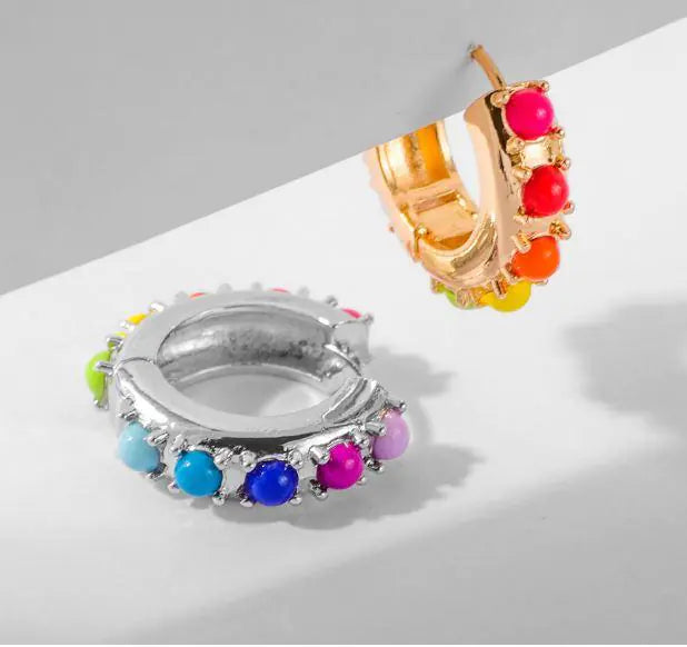 Ally Dot Colors Earrings