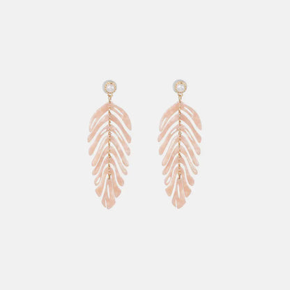 Leaf Shape Dangle Earrings